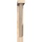 Ekena Millwork Traditional Block Smooth Bracket w/ Offset Brace, Douglas Fir, 3 1/2"W x 22"D x 22"H BKT0402X22X22TRA05SDF - alternate 3